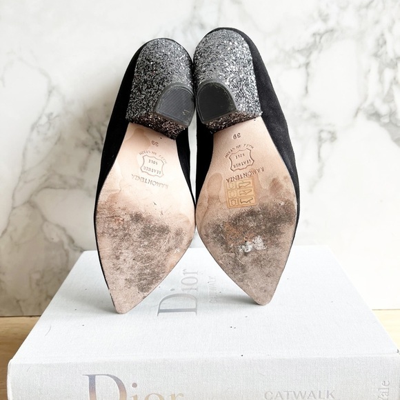 Ramon Tenza Suede Heels - Picture 5 of 11